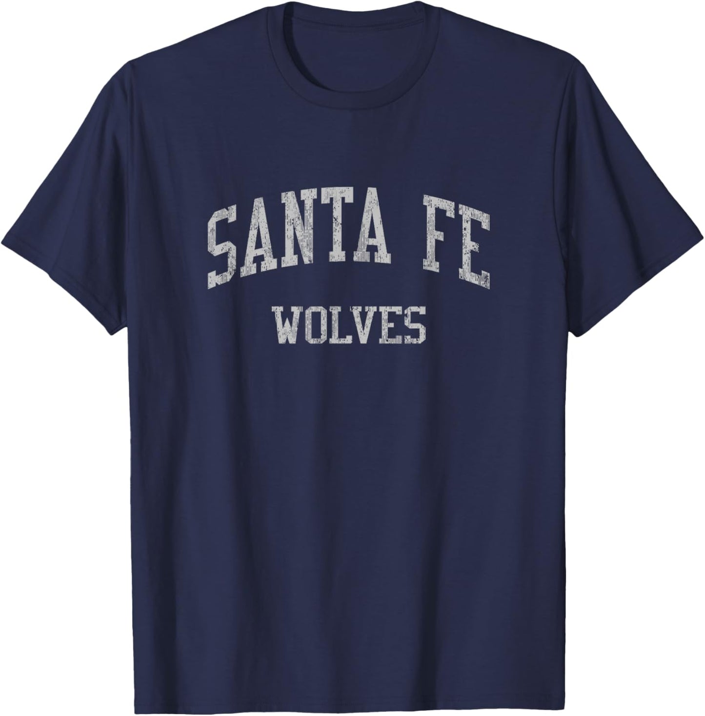 Santa Fe High School HS Edmond OK Vintage Sports T-Shirt - T-Shirt | Navy