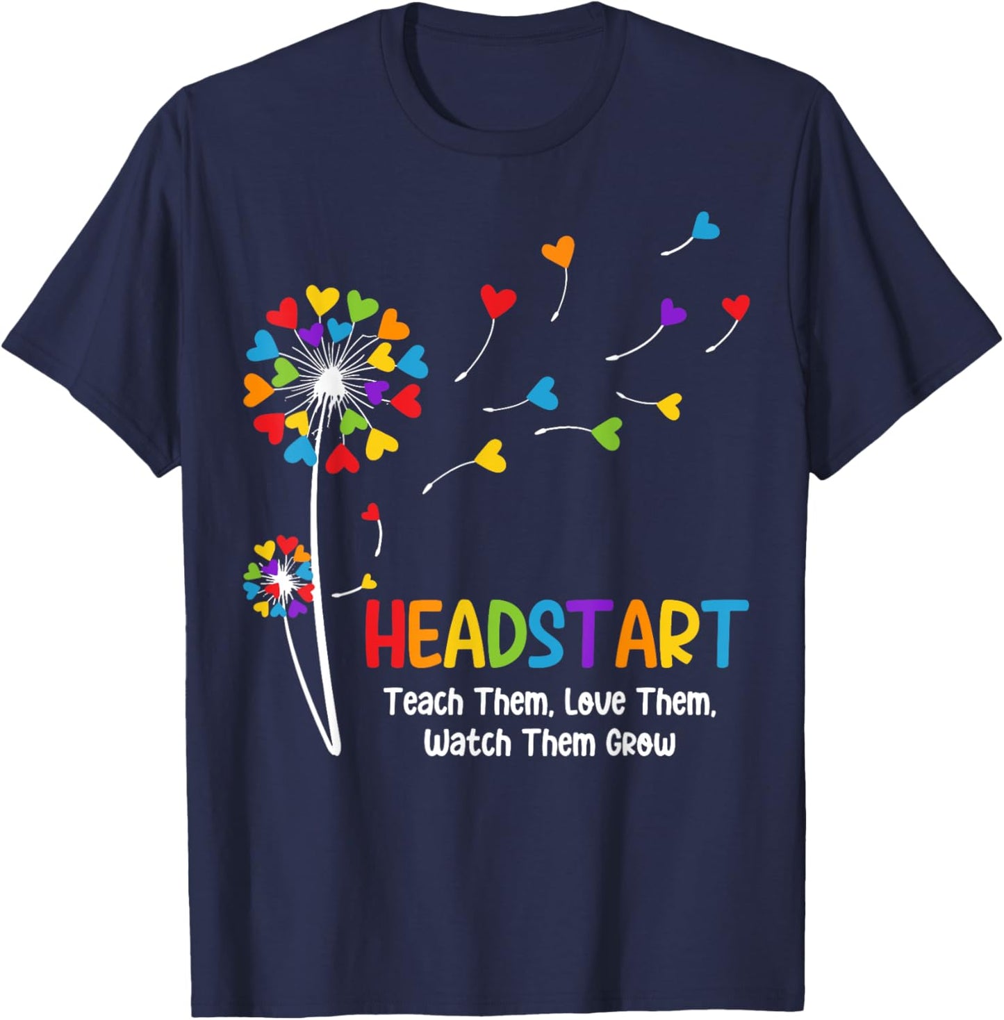 Headstart Teacher Early Childhood Educator T-Shirt - T-Shirt | Navy