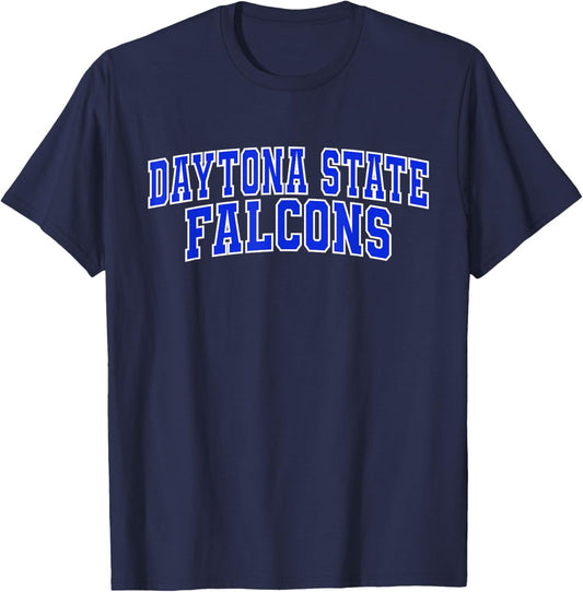 Daytona State College Falcons Apparel Sports Fan T-Shirt - T-Shirt | Navy