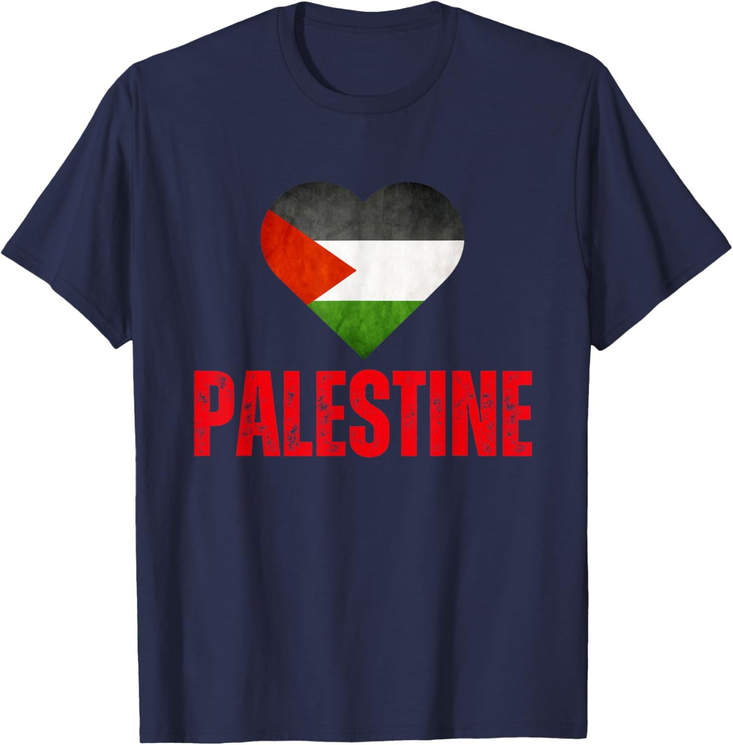 Ich Liebe Palästina T-Shirt - T-Shirt | Navy