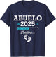 Abuelo 2025 loading T-Shirt - T-Shirt | Navy
