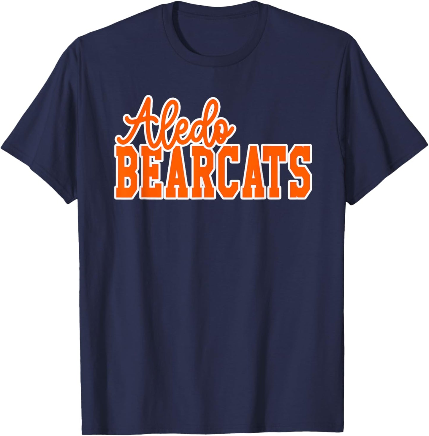 Aledo High School Bearcats T-Shirt - T-Shirt | Navy