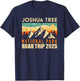 Joshua Tree National Park Traveling 2025 Road Trip T-Shirt - T-Shirt | Navy