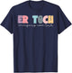 ER Tech Emergency Room Technician Emergency Room Tech ER Tec T-Shirt - T-Shirt | Navy