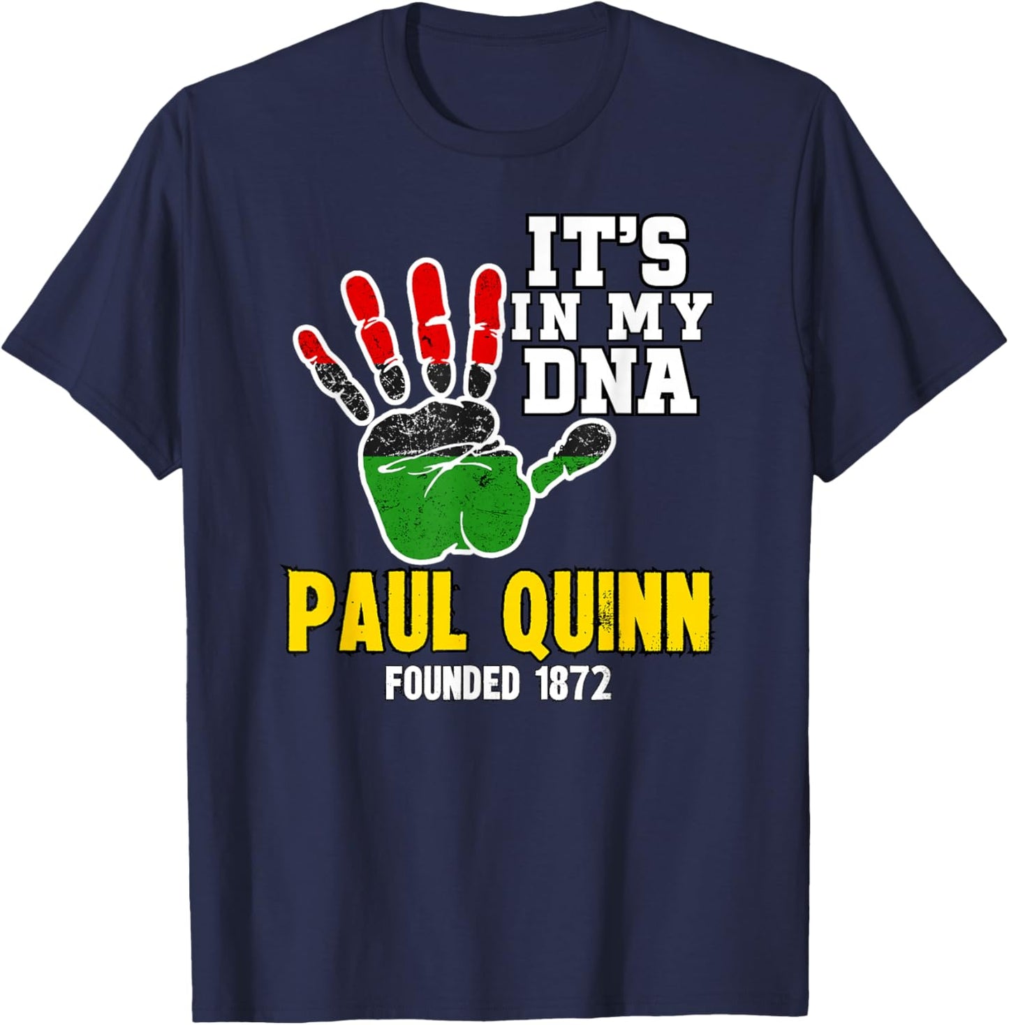 Paul Quinn, PQC, Souvenir HBC Design T-Shirt - T-Shirt | Navy