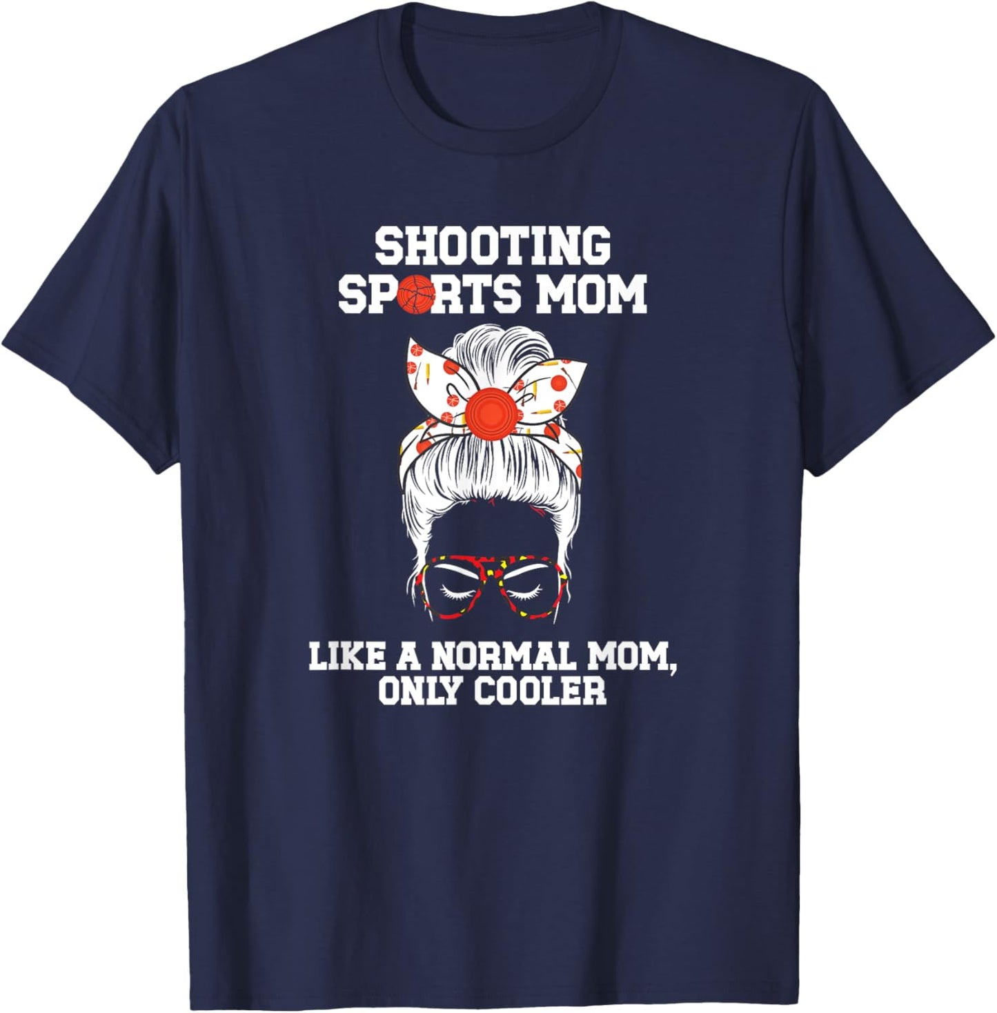 Cool Shooting Sports Mom Shooting Sports Mama T-Shirt - T-Shirt | Navy