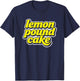 Lemon Pound Cake T-Shirt - T-Shirt | Navy