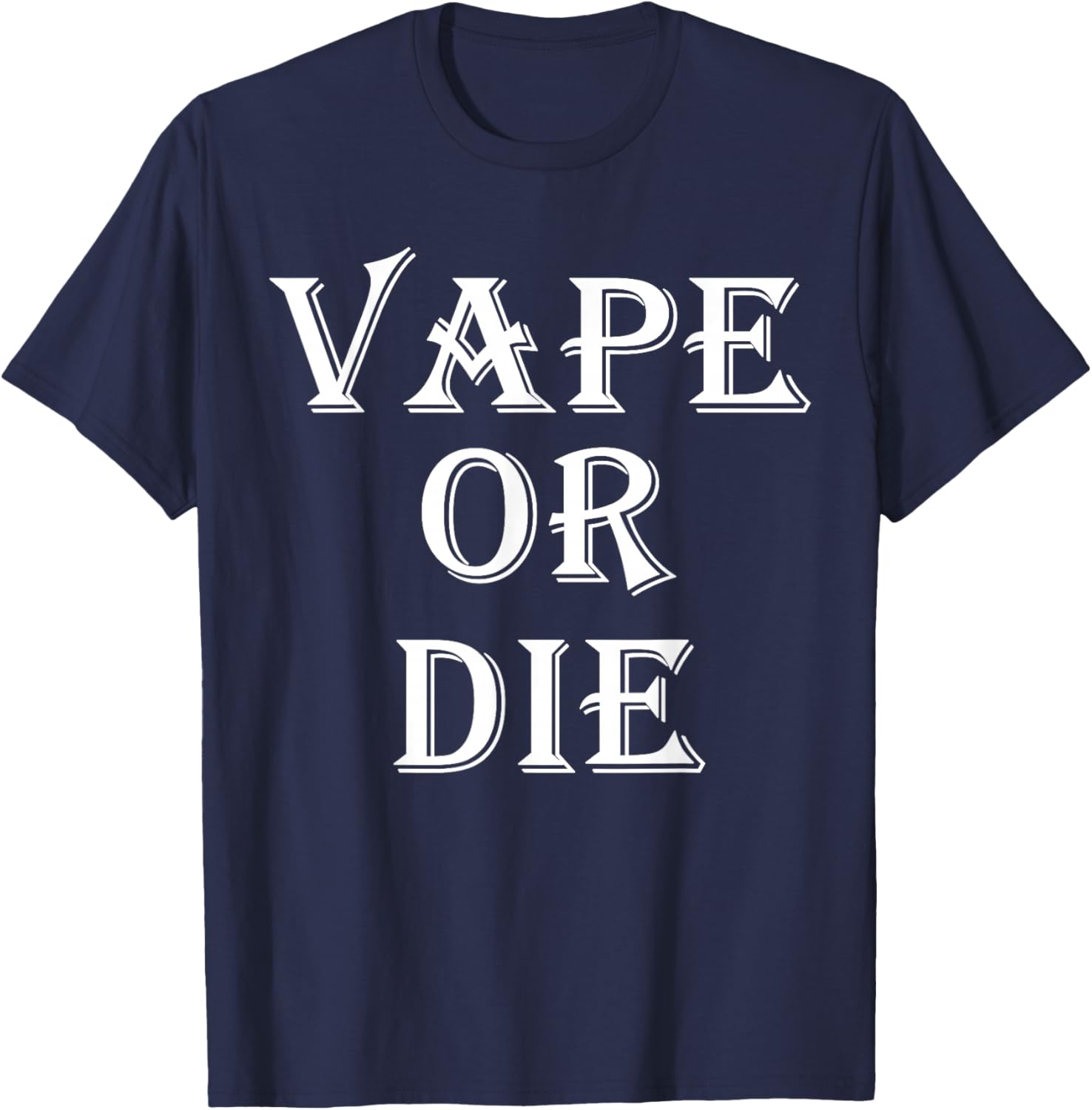 Vape Ou Life T-Shirt - T-Shirt | Navy