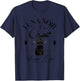 Black cat, Gothic T-Shirt - T-Shirt | Navy