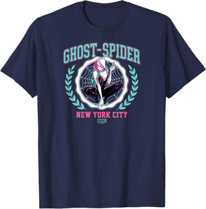 Ghost Spider - Collegiate T-Shirt - T-Shirt | Navy