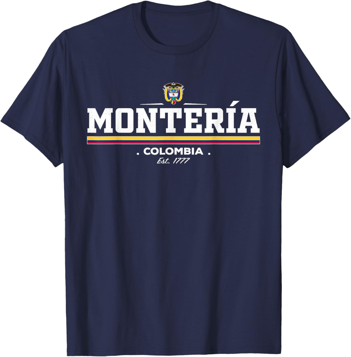 Monteria Colombia T-Shirt - T-Shirt | Navy