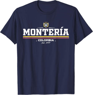 Monteria Colombia T-Shirt - T-Shirt | Navy