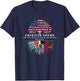 American Grown with Flag Heritage Irish Mexican German Roots T-Shirt - T-Shirt | Navy