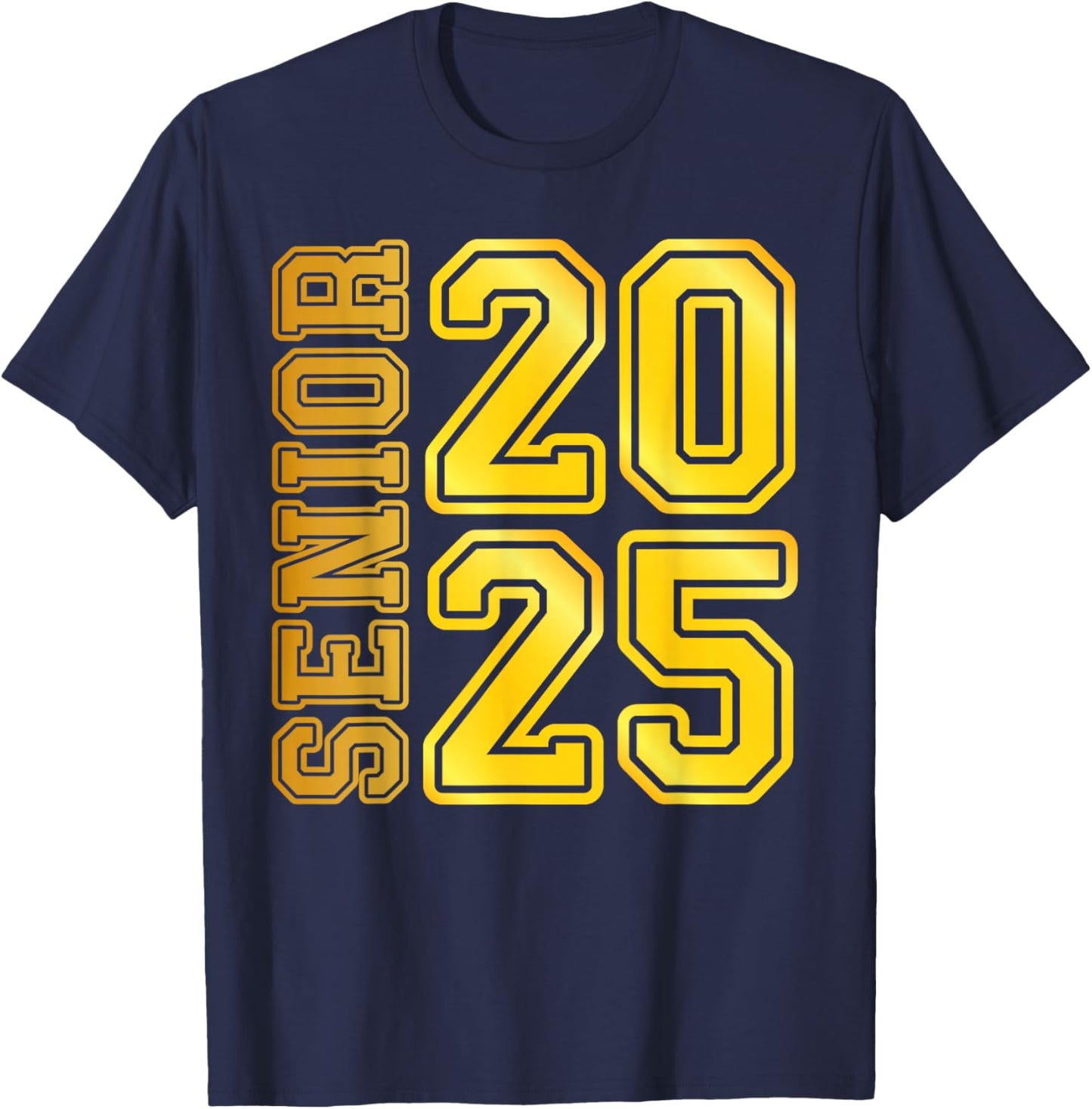Senior 2026 Class Of 2026 First Day Of School T-Shirt - T-Shirt | Navy