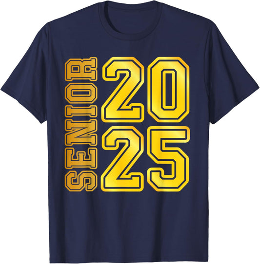 Senior 2026 Class Of 2026 First Day Of School T-Shirt - T-Shirt | Navy
