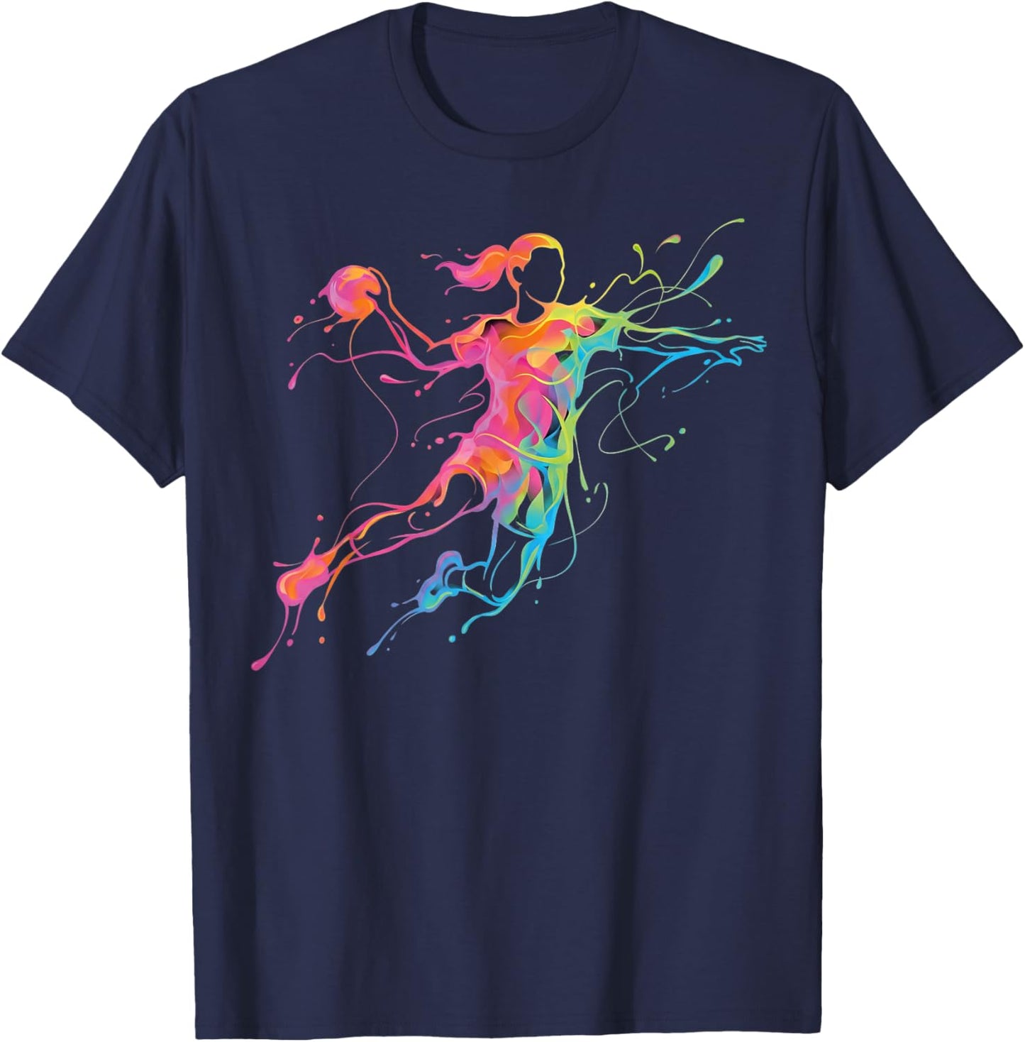 Handball Women's Child Girl T-Shirt - T-Shirt | Navy