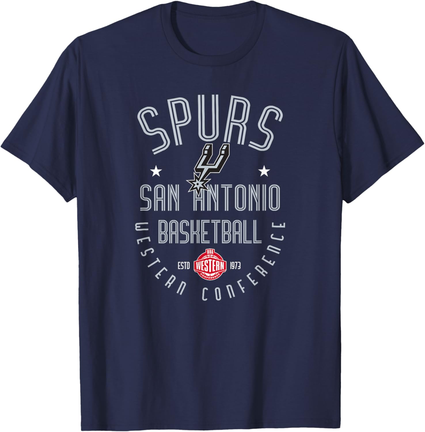 NBA San Antonio Spurs Pep Rally Officiel T-Shirt - T-Shirt | Navy