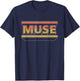 Muse 3D Logo T-Shirt - T-Shirt | Navy