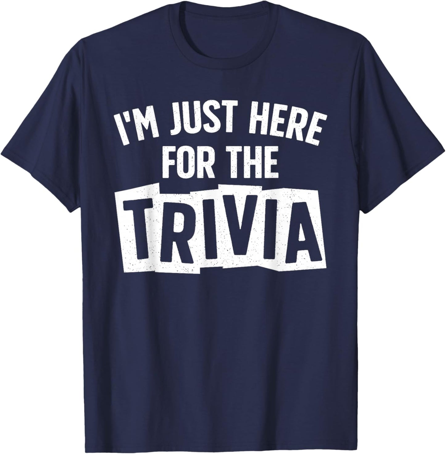 Cool Trivia Design Women Trivia Night Trivia Lover T-Shirt - T-Shirt | Navy