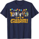 Star Wars Let's Celebrate! Classic Characters Party Matching T-Shirt - T-Shirt | Navy