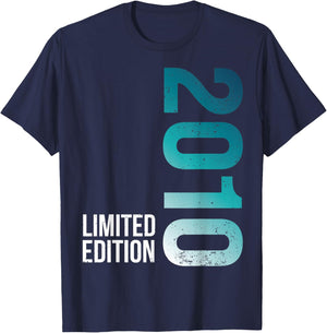 16th Birthday Boy Decoration 2010 16th Birthday T-Shirt - T-Shirt | Navy
