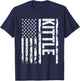 Kittle Last Name Funny Surname Team Kittle Family Reunion T-Shirt - T-Shirt | Navy