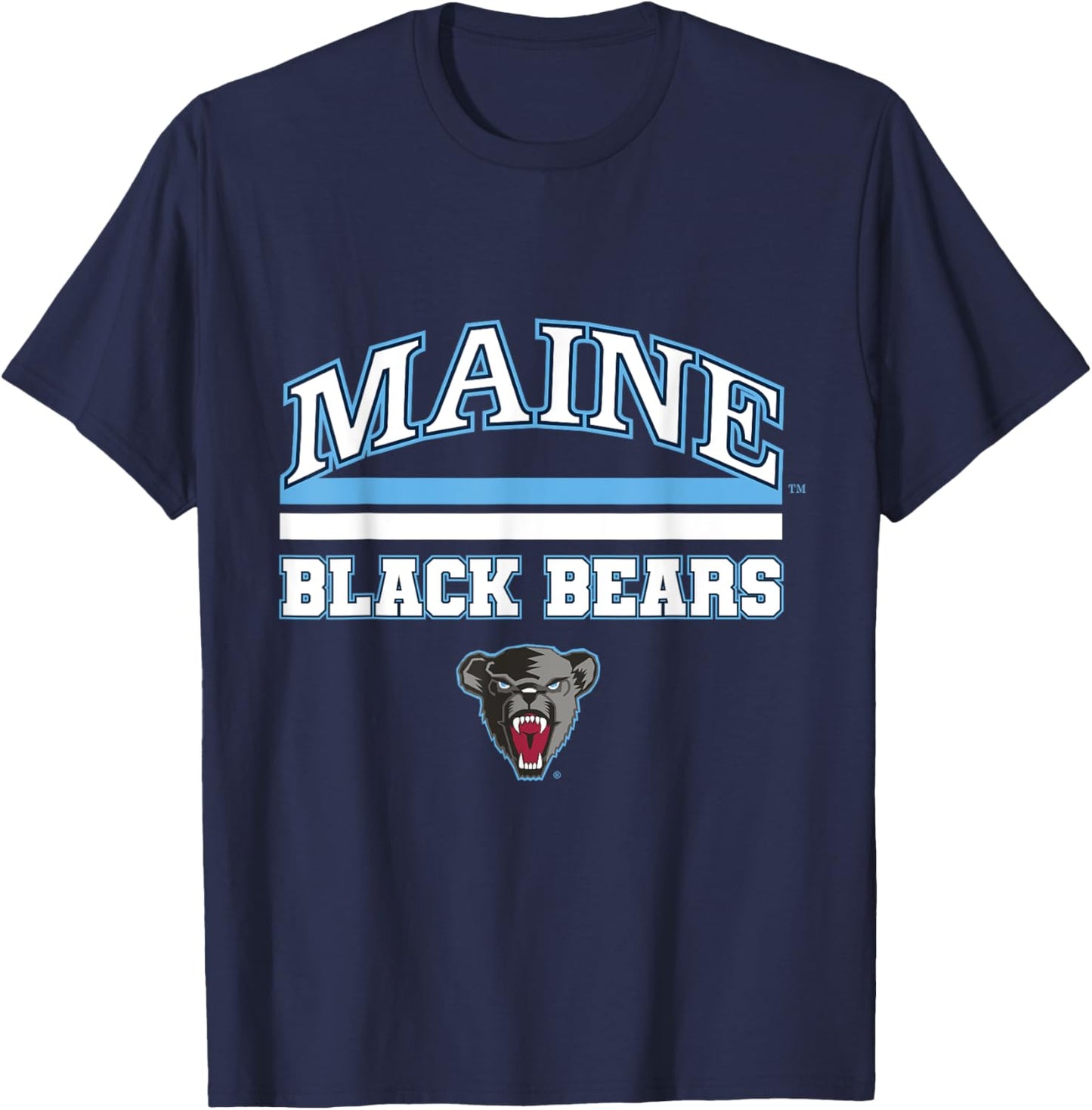 Maine Black Bears | NCAA Official University | VNPMNEU301 T-Shirt - T-Shirt | Navy