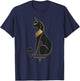 Egyptian Cat Egyptian Ancient Egypt Elegant Cat T-Shirt - T-Shirt | Navy
