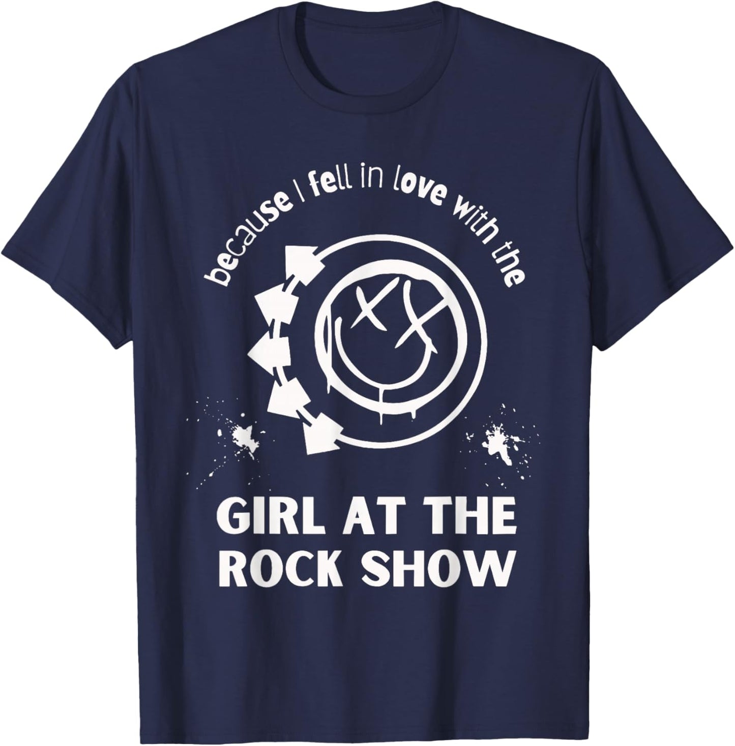 I Am The Girl At The Rock Show Funny Punk Rock Music Lover T-Shirt - T-Shirt | Navy