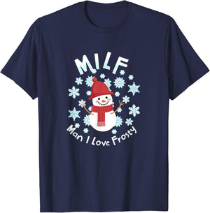 MILF - Man I Love Frosty T-Shirt - T-Shirt | Navy