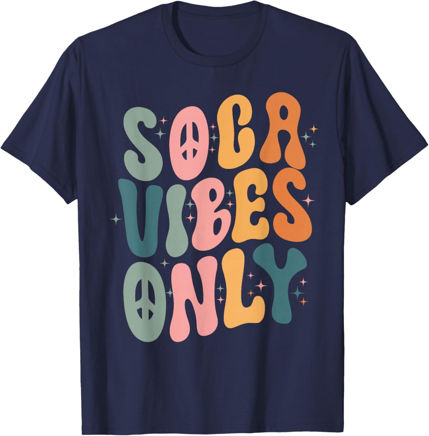 Soca For Sokah Music Trinidad & Tobacco Guyanese Carnival T-Shirt - T-Shirt | Navy