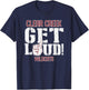 Clear Creek High School GET LOUD Wildcats T-Shirt - T-Shirt | Navy