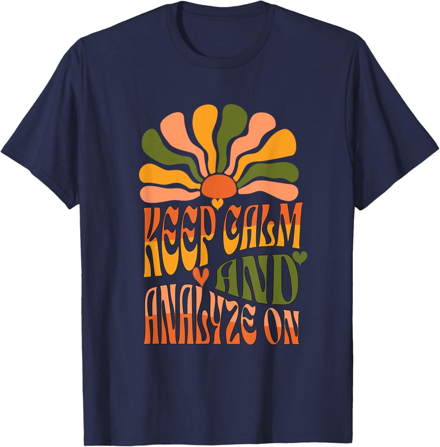Keep Calm T-Shirt - T-Shirt | Navy