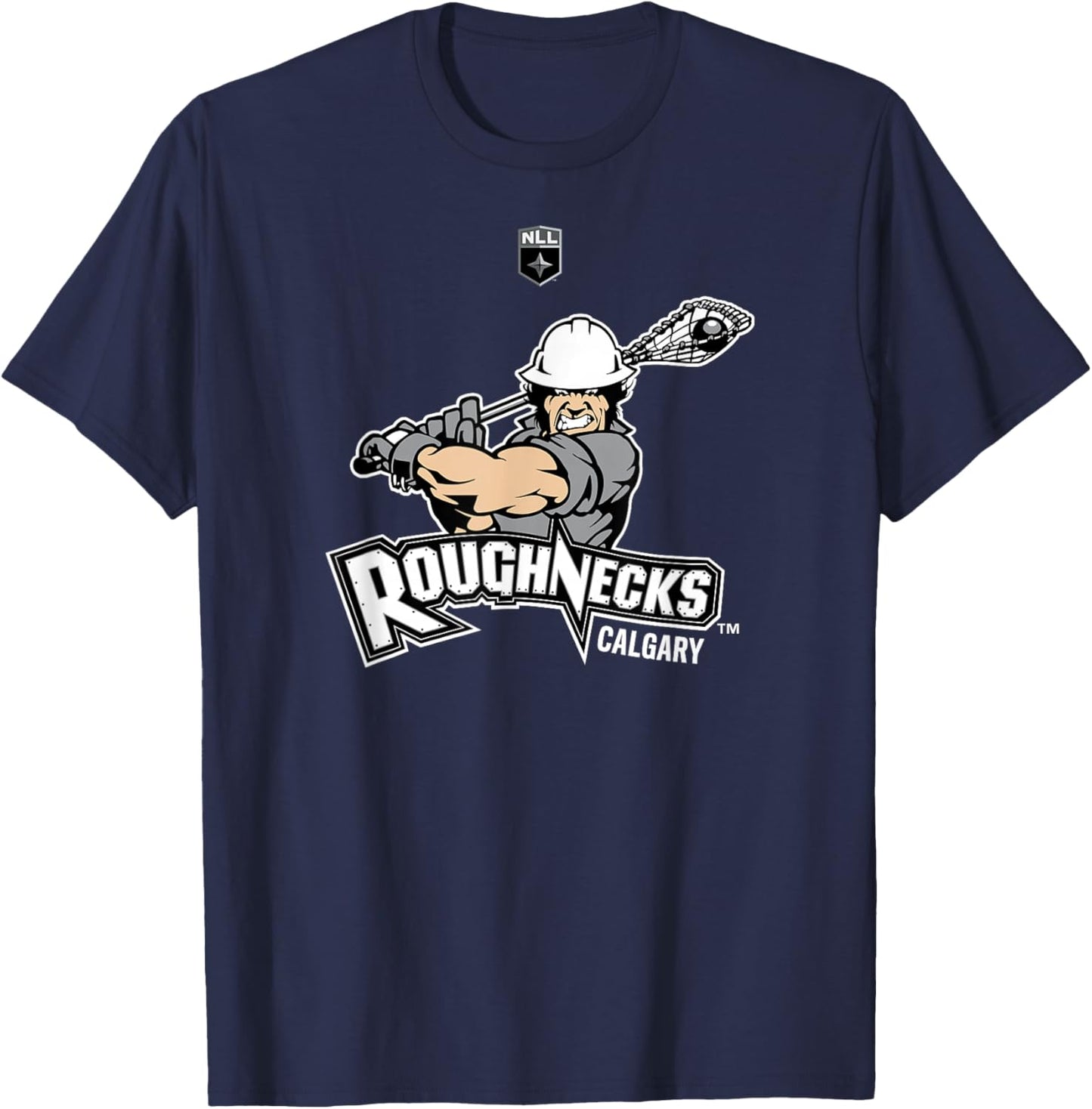 NLL Calgary Roughnecks Brayden Mayea T-Shirt - T-Shirt | Navy