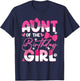 Aunt Of The Birthday Girl Cat Kitty Family Matching T-Shirt - T-Shirt | Navy