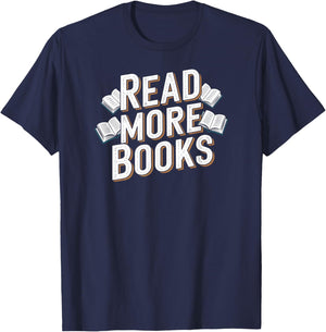 Read More Books T-Shirt - T-Shirt | Navy