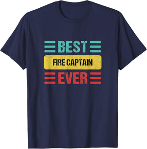 Fire Captain T-Shirt - T-Shirt | Navy