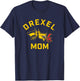 Drexel University Dragons Arched Mom T-Shirt - T-Shirt | Navy