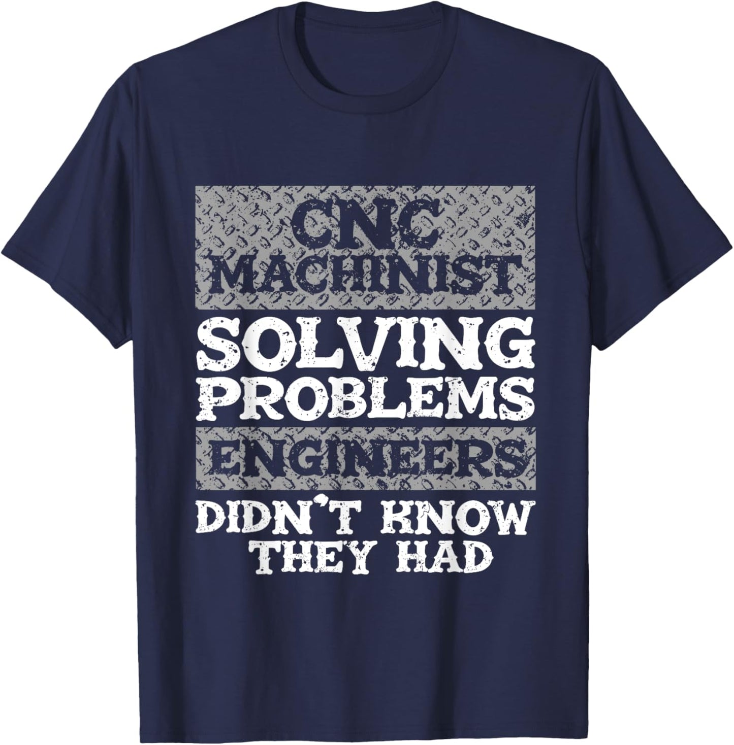 CNC Machinist T-Shirt - T-Shirt | Navy