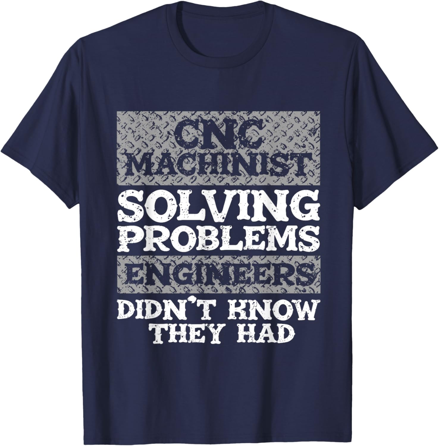 CNC Machinist T-Shirt - T-Shirt | Navy