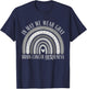 In May We Wear Gray Brain cancer Awareness Grey Ribbon T-Shirt - T-Shirt | Navy