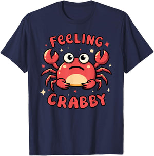 Feeling Crabby T-Shirt - T-Shirt | Navy