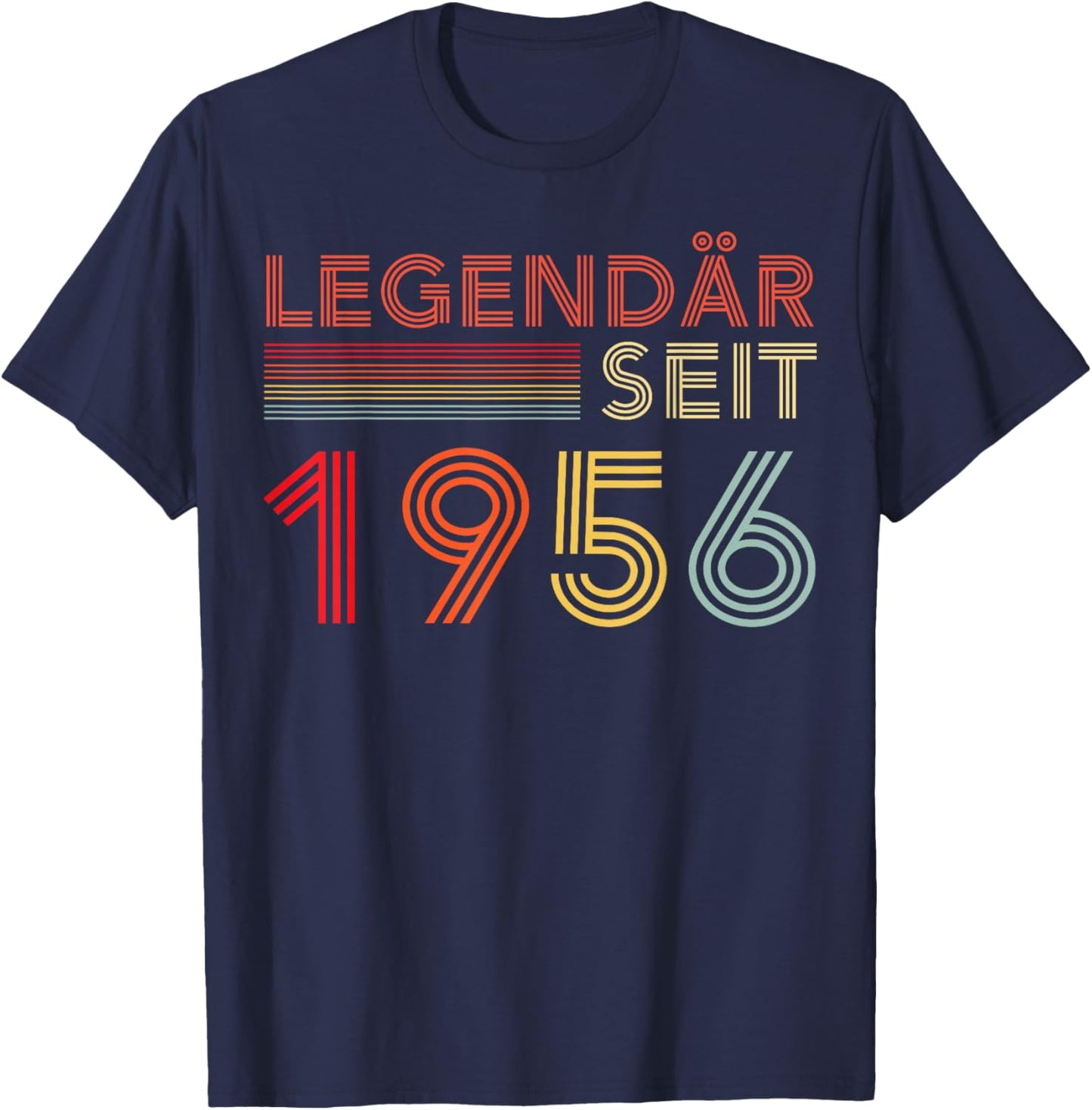1956 Birthday Man 70th Decoration Funny 70s 70th Birthday T-Shirt - T-Shirt | Navy
