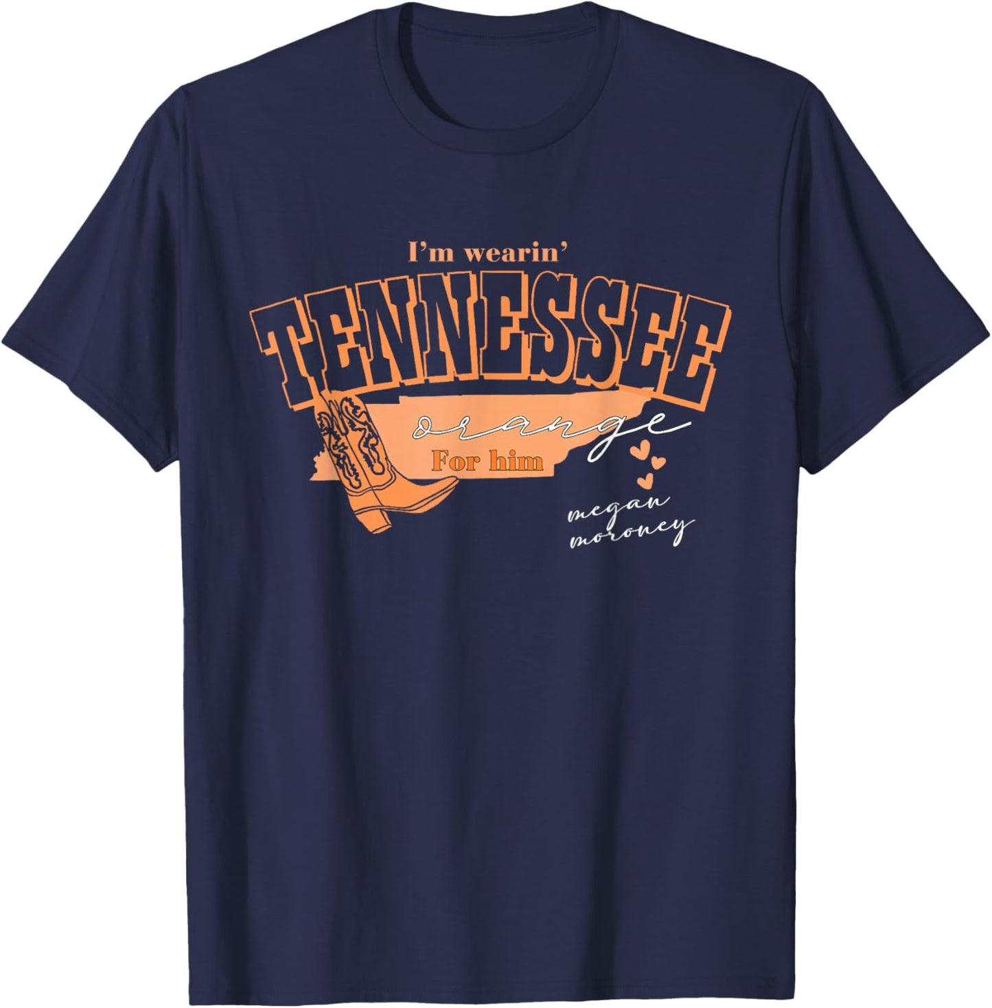 Im Wearing Tennessee Orange T-Shirt - T-Shirt | Navy