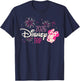Disney Minnie Mouse & Fireworks 2026 Disney Trip Vacation T-Shirt - T-Shirt | Navy