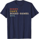 Sorry Can't Board Games T-Shirt - T-Shirt | Navy