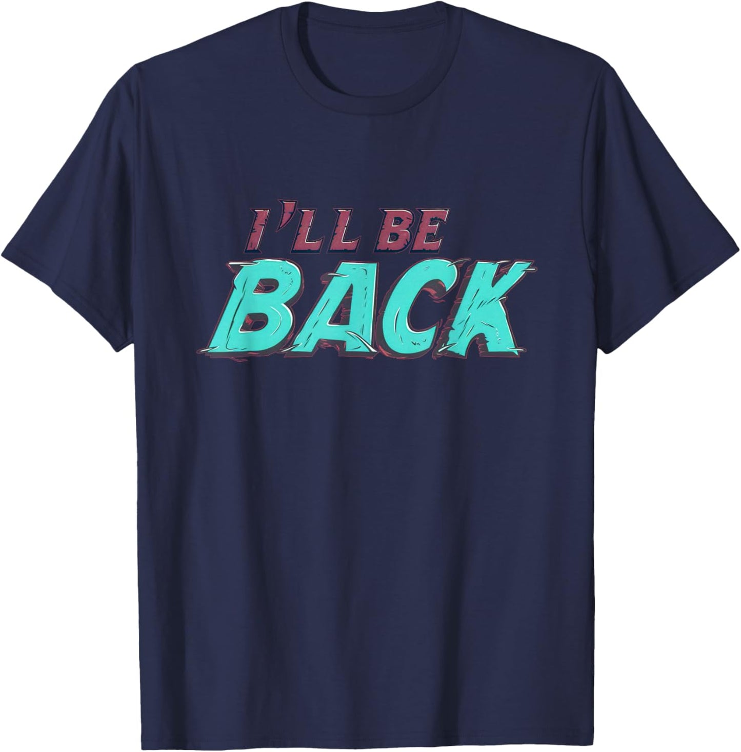 I'll be back Logo Costume T-Shirt - T-Shirt | Navy