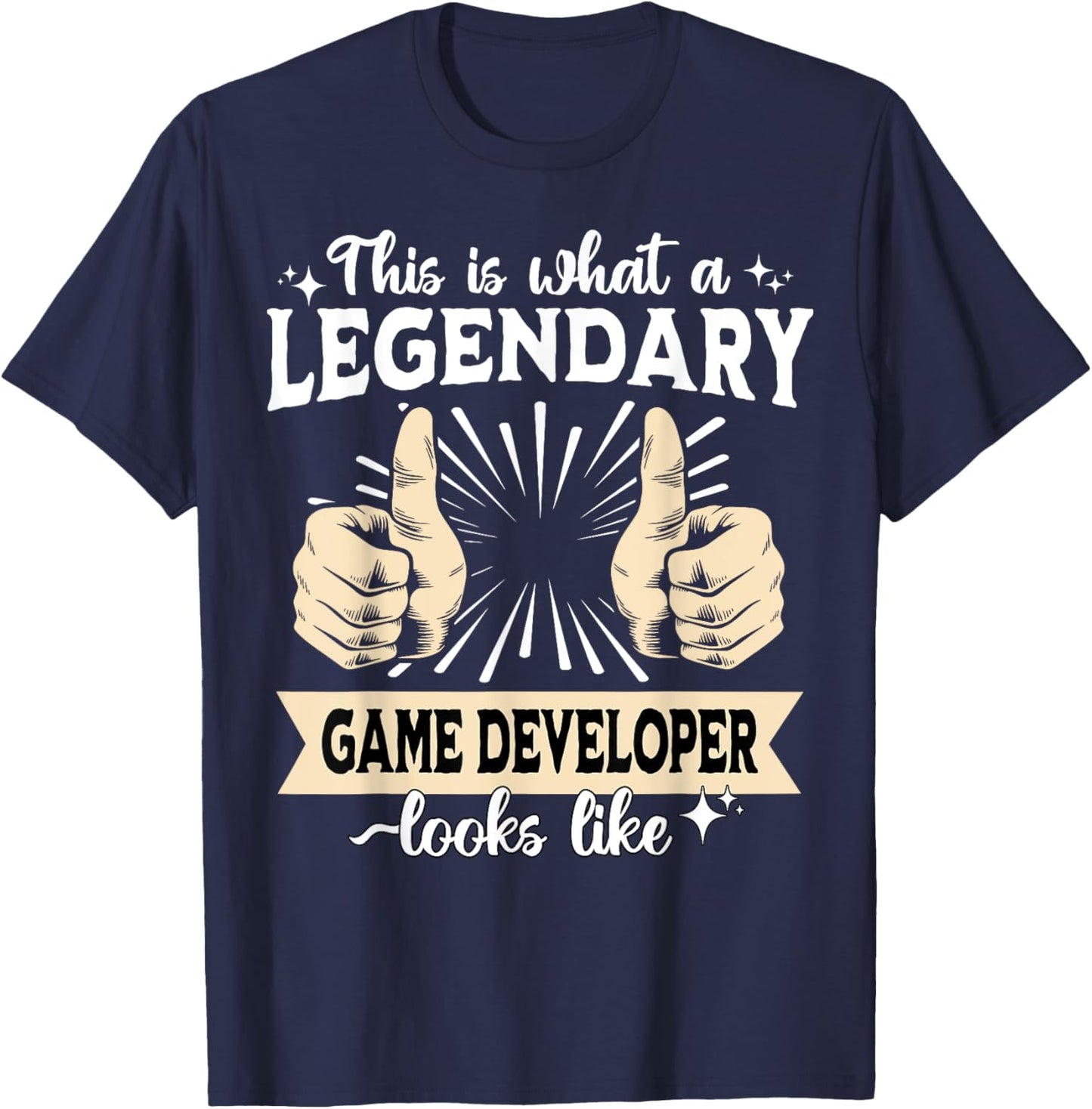 Legendary Game Developer T-Shirt - T-Shirt | Navy