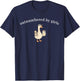 Outnumbered By Girls Funny Dad Family Humor T-Shirt - T-Shirt | Navy