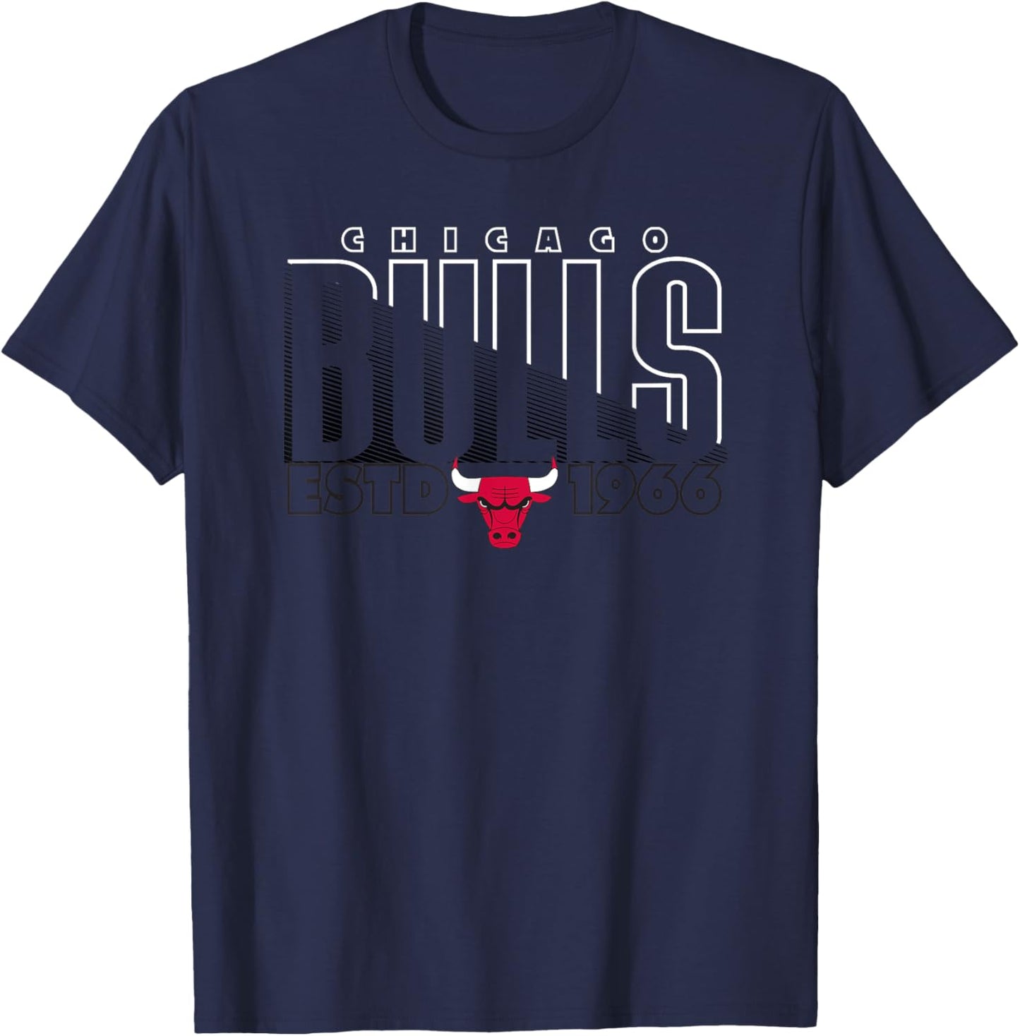 Rasoir Officiel des Chicago Bulls de la NBA T-Shirt - T-Shirt | Navy